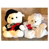 Large Collection of Christmas Daytons Plush Bears, Decorations, and Holiday Collectibles