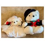 Large Collection of Christmas Daytons Plush Bears, Decorations, and Holiday Collectibles
