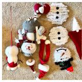 Large Collection of Christmas Daytons Plush Bears, Decorations, and Holiday Collectibles