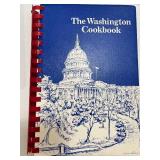 Vintage Wooden Napkin and Coaster Holder with Recipe Book Collection