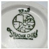 Syracuse China Minnesota Seal Oval Platter and Creamer Set