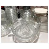 Kitchenware Collection with Glass Mixing Bowls, Muffin Rings, Ramekins, and Cutlery Set