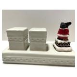 Nora Fleming Serving Platter Set with Salt & Pepper Shakers and 7 Ceramic Minis