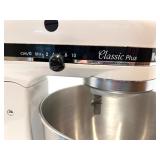 KitchenAid Classic Plus Stand Mixer with Attachments and Recipe Book