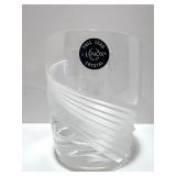 Set of 4 Lenox Windswept Full Lead Crystal Double Old Fashioned Glasses with Box