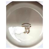 Set of 2 Lenox Ivory Porcelain Vases with Embossed Floral Design