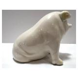Set of 2 Belleek Ireland Porcelain Pig Figurines