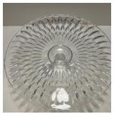 Collection of 7 Vintage Pressed Glass Serving Pieces and Bowls