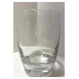 Set of 18 Clear Glass Tumblers and Highball Glasses