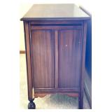 Vintage Berkey & Gay Wood Dresser with Ornate Drawer Fronts