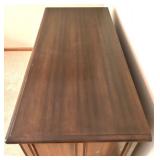 Vintage Berkey & Gay Wood Dresser with Ornate Drawer Fronts