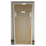 P. St Germain Framed Abstract Mixed Media Artwork