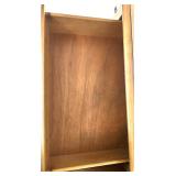 6-Drawer Wooden Dresser with Mirror and Brass Handles