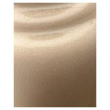 Pair of Beige Ceramic Table Lamps with Fabric Shades