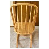 Wooden Windsor Style Rocking Chair