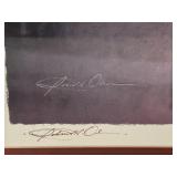 Framed Limited Edition Print Girl at Piano by Robert H. Olson 469/750