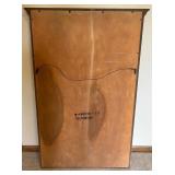 Vintage Wall Mirror with Decorative Urn and Swag Motif