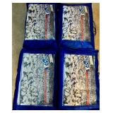 Set of 4 MyPillow World Record Standard Pillows - Medium Fill