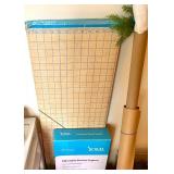 Bulk Craft Supplies and Art Materials Collection with Storage Drawers