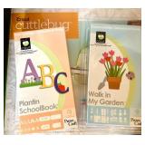 Bulk Craft Supplies and Art Materials Collection with Storage Drawers