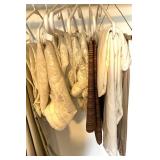 Collection of Assorted White and Cream Linens