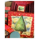 Holiday Decor Collection with Nativity Set, Christmas Boxes and Festive Accents