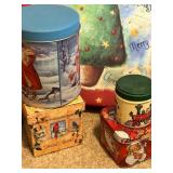 Holiday Decor Collection with Nativity Set, Christmas Boxes and Festive Accents