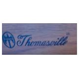 Thomasville Solid Wood Bookcase with Drawer and Cabinet Doors