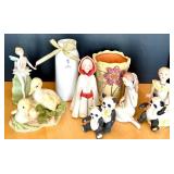 Cybis Figurines and Decorative Collectibles Assortment