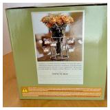 Collection of 3 Decorative Vases and Penelope Candelaria Centerpiece Set