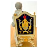 CYBIS Porcelain Figurine of Hamlet with Skull and Chair