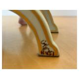 CYBIS Porcelain Figurine of Hamlet with Skull and Chair