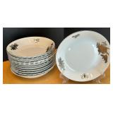 SEYEI China Fine Hand Painted 387 Nagoya Japan Dinnerware Set