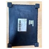 Decorative Bronze-Look Lidded Box with Studded Trim