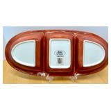 Assorted Italian Ceramic Serving Set with Fruit Tray, Pitcher, Plates and Bowls