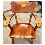 Cushman Colonial Creation Bennington VT Solid Wood Arm Chair