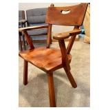 Cushman Colonial Creation Bennington VT Solid Wood Arm Chair