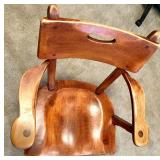 Cushman Colonial Creation Bennington VT Solid Wood Arm Chair