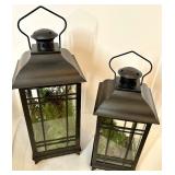 Holiday Decor Collection with Lanterns, Pinecones, Faux Greens, and Bows