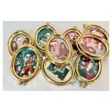 Vintage Camera Bag with Polaroid Spectra SE, Lenses, Flashes, and Photo Frame Collection