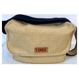 Vintage Camera Bag with Polaroid Spectra SE, Lenses, Flashes, and Photo Frame Collection