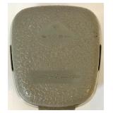 Vintage Camera Bag with Polaroid Spectra SE, Lenses, Flashes, and Photo Frame Collection