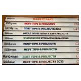 Collection of 14 Handyman Home Improvement and Project Books
