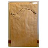 Framed Art Print Set: Palm Courtyard Scene and Hyacinthus Botanical Illustration