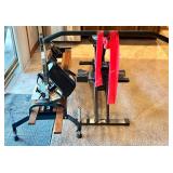 Nordictrack and HealthRider Home Exercise Machines with Digital Monitor, Band Kit, and Dumbbells