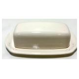 Godinger 1 Qt Covered Porcelain Baker with Warmer, Salt & Pepper Shakers, and Pfaltzgraff Butter Dish Set