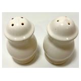 Godinger 1 Qt Covered Porcelain Baker with Warmer, Salt & Pepper Shakers, and Pfaltzgraff Butter Dish Set
