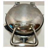All-Clad Round Waffle Maker with Recipe Book