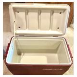 Set of 3 Large Hard-Sided Coolers: Coleman PolyLite 48 and Igloo Cool Roller