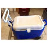 Set of 3 Large Hard-Sided Coolers: Coleman PolyLite 48 and Igloo Cool Roller